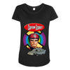 captain scarlet ideal birthday gift present Maternity Scoop Neck T-shirt