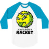 tennis ball racket 3/4 Sleeve Shirt
