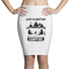 Life Is Better Around The Campfire Pencil Skirts