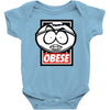 obese (collab with jay hai) Baby Onesie