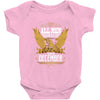 All Men Are Created Equal But Only The Best Are Born In December Baby Bodysuit