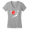i'm huge in japan Women's V-Neck T-Shirt
