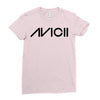 avicii Black Logo Ladies Fitted T-Shirt