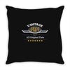 vintage genuine 1969 series all original parts Throw Pillow