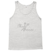 miss scissors rhinestone Tank Top