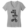 my bmx İs bike Women's V-Neck T-Shirt
