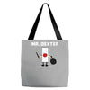 mr dexter Tote Bags