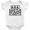 S.O.S. Save Our Students Baby Onesie