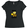Bee Kind Women's Triblend Scoop T-shirt