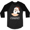 santa is coming 3/4 Sleeve Shirt