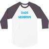 Only the best Dads Get Promoted to Grandpapa 3/4 Sleeve Shirt