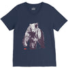bear block V-Neck Tee