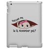November Peeking Out Baby Girl iPad 3 and 4 Case