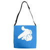 mouse hands ym Adjustable Strap Totes