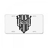 rock music License Plate