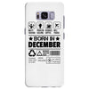 Born In December Samsung Galaxy S8 Plus