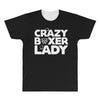 crazy boxer lady All Over Men's T-shirt