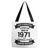 Premium Vintage 1971 Tote Bags