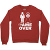 game over Crewneck Sweatshirt
