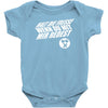 fresse ,spr&uuml;che,party,dumm mach,film Baby Onesie