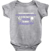 I Love Someone with Hodgkin's Cancer to The Moon and Back to Infinity Baby Bodysuit