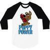 puppy power 3/4 Sleeve Shirt