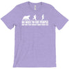 be nice to fat people bear chase funny pub joke T-Shirt