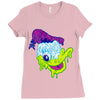ronald yuck Ladies Fitted T-Shirt