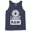 i shoot raw photography camera photograph Tank Top