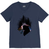 Mononoke Hime Siluet V-Neck Tee