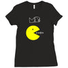 Mr Pacman Ladies Fitted T-Shirt