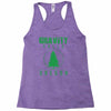 gravity falls oregon pine Racerback Tank