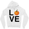 love pumpkin Zipper Hoodie