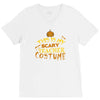 scary teacher costume V-Neck Tee
