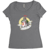 praise the sun Women's Triblend Scoop T-shirt