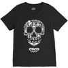 loco coco skul V-Neck Tee