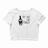 can i dance Crop Top