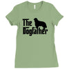 the dogfather cavalier king charles spaniel Ladies Fitted T-Shirt