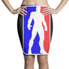 Iron Man NBA Style Pencil Skirts