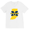 indiana for michigan V-Neck Tee