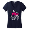 are you kitten me Women's V-Neck T-Shirt
