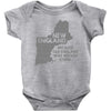new england, because old england was wicked stupid Baby Onesie