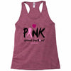 pink spread the hope Racerback Tank