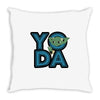 Yoda Throw Pillow
