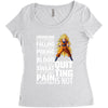 super saiyan quitting is not Women's Triblend Scoop T-shirt