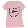 home usa Ladies Fitted T-Shirt