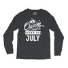 Queens Are Born In July Long Sleeve Shirts