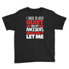 tried to keep quiet but my ancestors Youth Tee