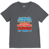 push me around grandma V-Neck Tee