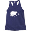Bear Fishing Racerback Tank